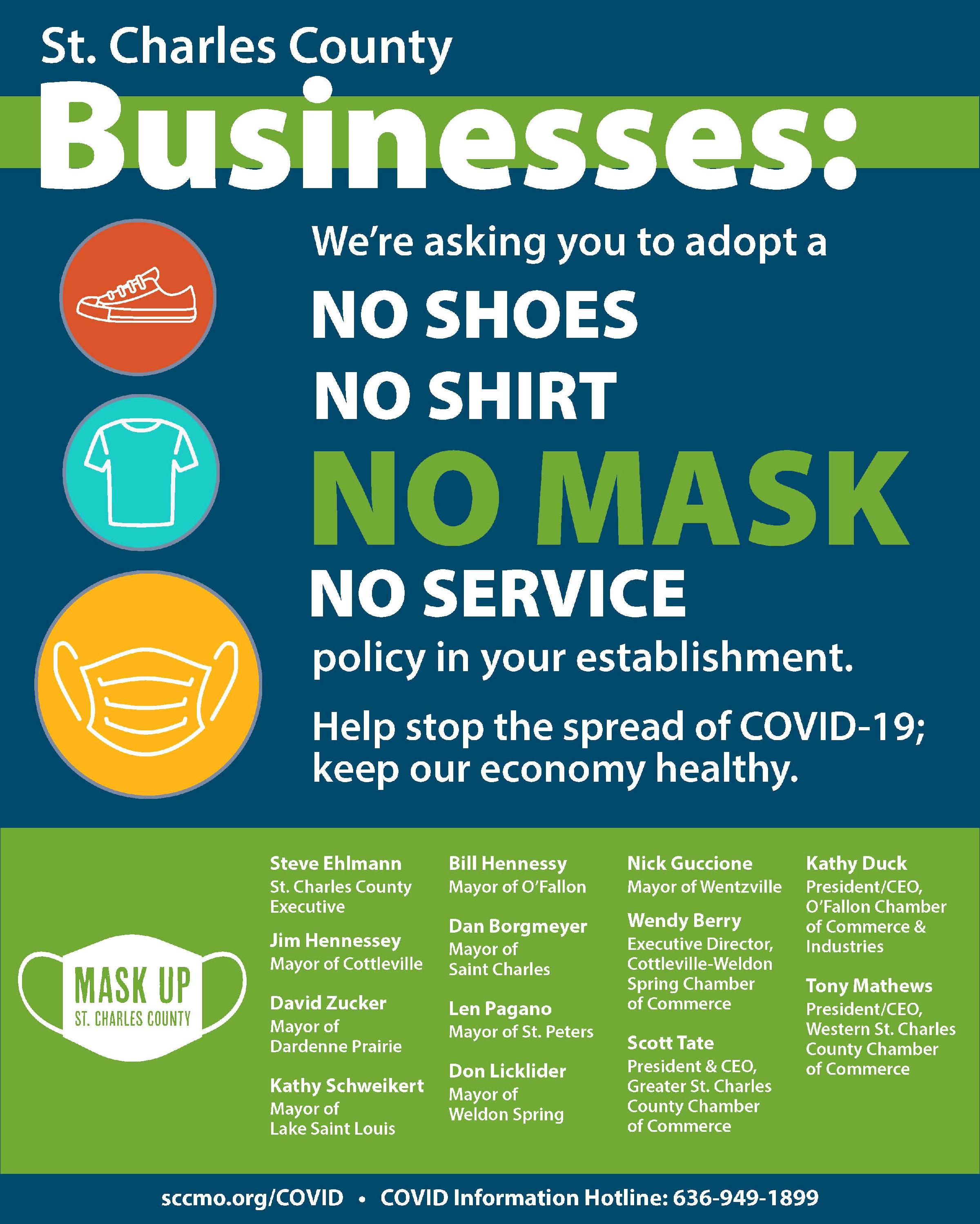 Business Mask Up Graphic